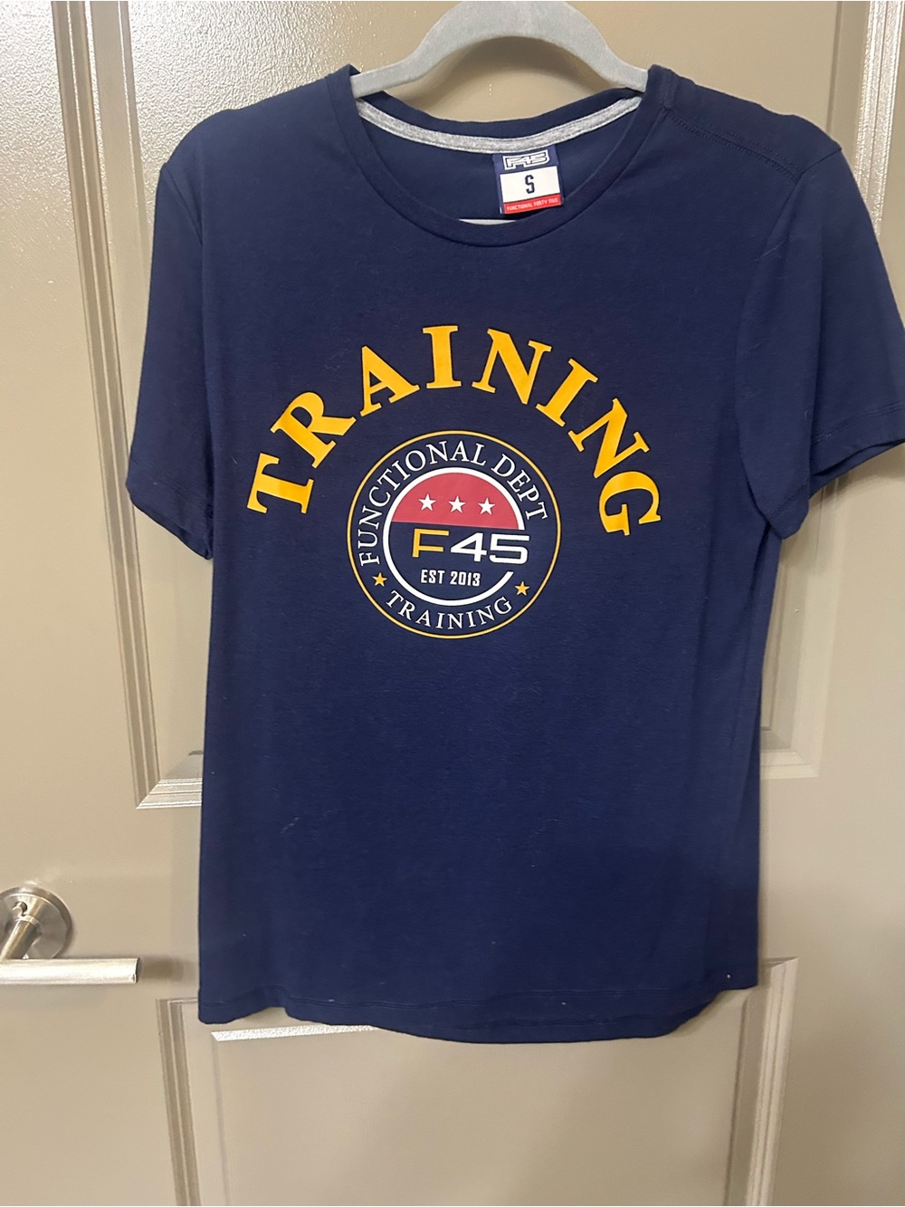F45 Navy 'Training' Graphic Tee - Women's Small